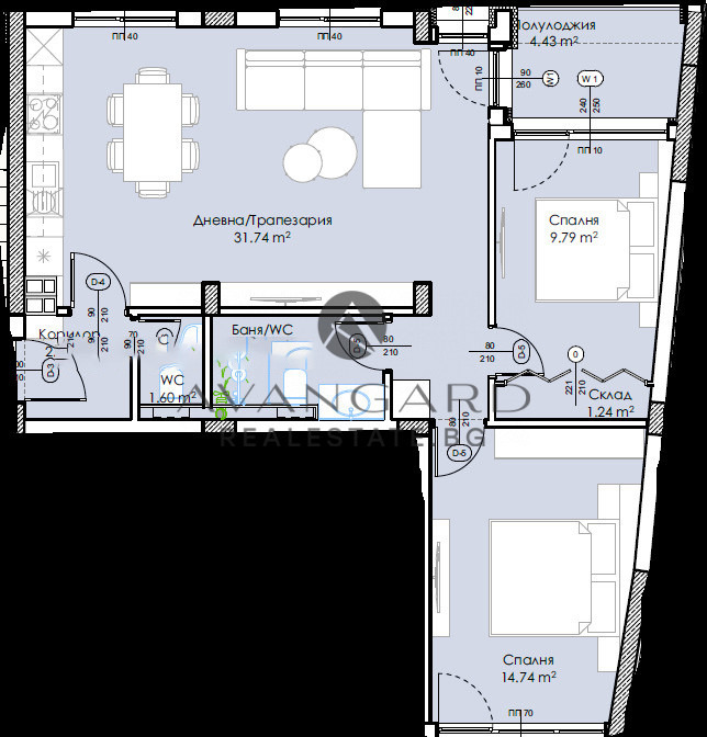 Продава 3-СТАЕН, град Пловдив, Център • 182723 € • 49278762 — Holmes.bg