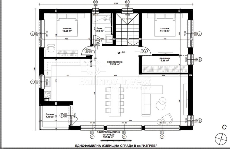 Продава  Къща град Варна , Изгрев , 250 кв.м | 89874154 - изображение [6]