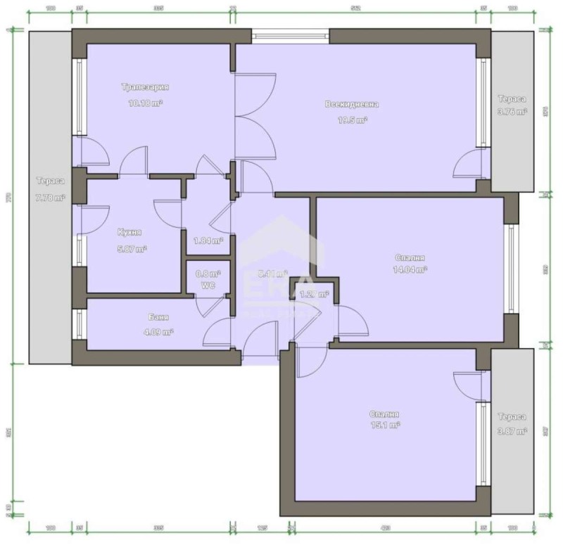 In vendita  2 camere da letto Kardgali , Studen kladenets , 120 mq | 59943511 - Immagine [14]