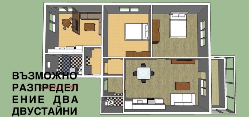 Продается  3 спальни София , Иван Вазов , 119 кв.м | 74699941 - изображение [13]