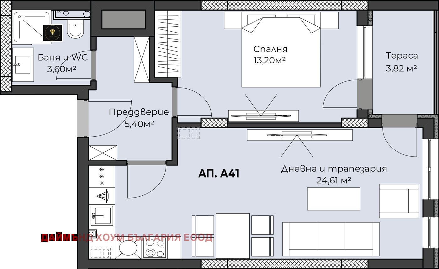 Продава 2-СТАЕН, гр. Пловдив, Пещерско шосе, снимка 2 - Апартаменти - 50376384