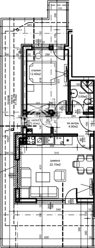 Till salu  1 sovrum Plovdiv , Belomorski , 70 kvm | 95033029 - bild [8]