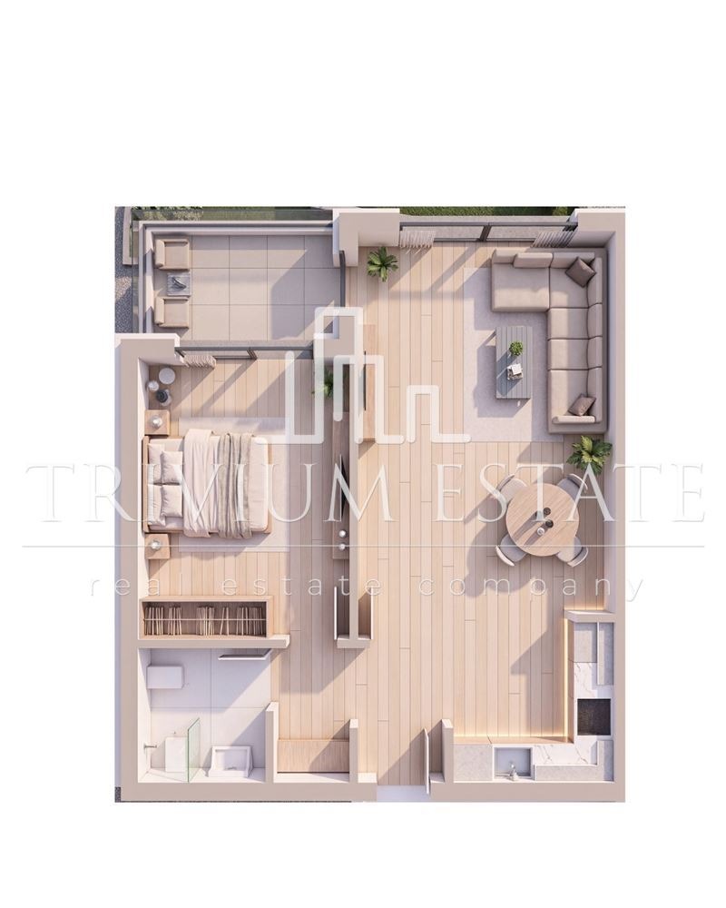 Продава АТЕЛИЕ, ТАВАН, с. Марково, област Пловдив, снимка 2 - Апартаменти - 55472767