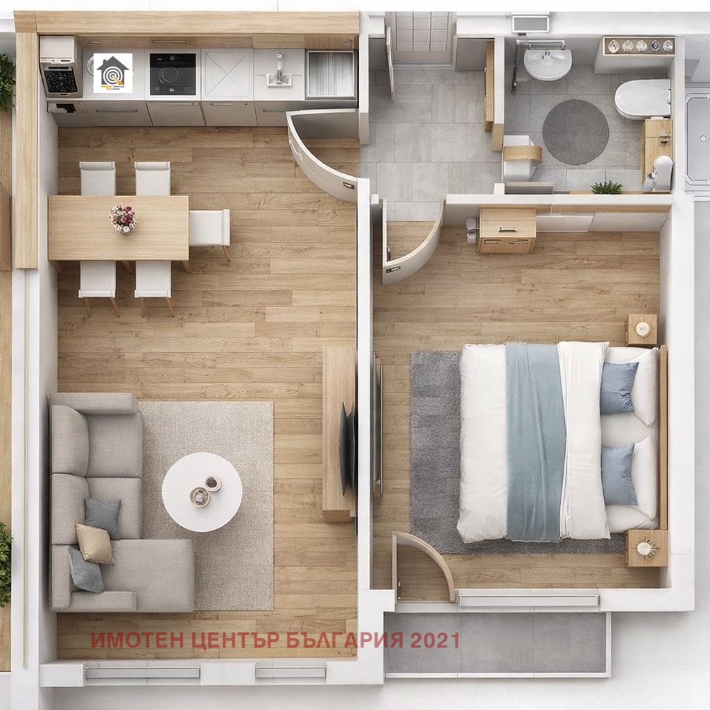 Продава 2-СТАЕН, гр. София, Дианабад, снимка 9 - Апартаменти - 53910152