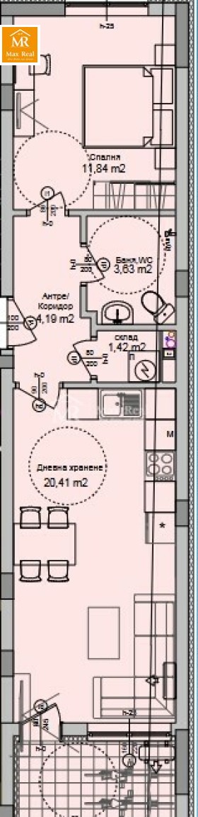 Продается  1 спальня Бургас , Сарафово , 64 кв.м | 79843488 - изображение [5]