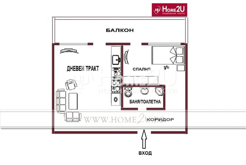 Продава 2-СТАЕН, гр. Варна, Владислав Варненчик 1, снимка 4 - Aпартаменти - 47001448