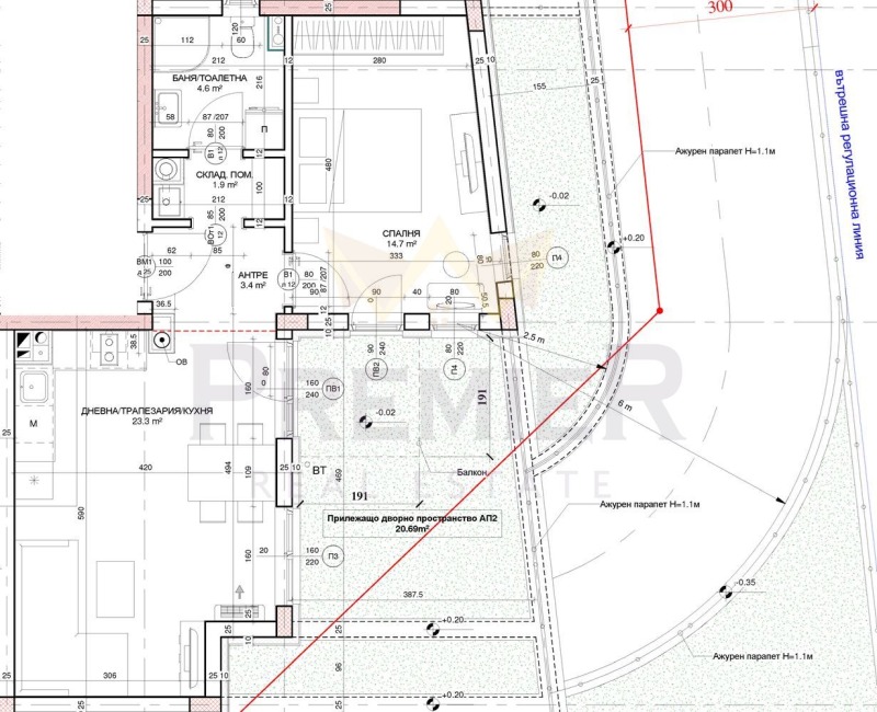 En venta  1 dormitorio Sofia , Boyana , 91 metros cuadrados | 81420340 - imagen [5]