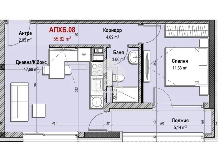 Продава 2-СТАЕН, гр. София, Младост 3, снимка 3 - Апартаменти - 56072740