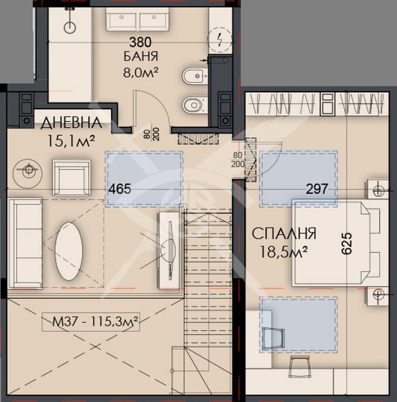 En venta  2 dormitorios Varna , Vinitsa , 152 metros cuadrados | 94860493 - imagen [2]