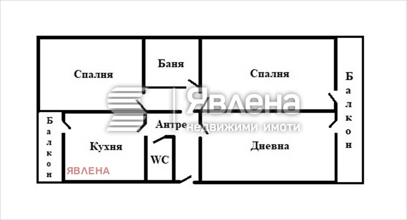 Продава 3-СТАЕН, гр. София, Стрелбище, снимка 2 - Апартаменти - 53025822