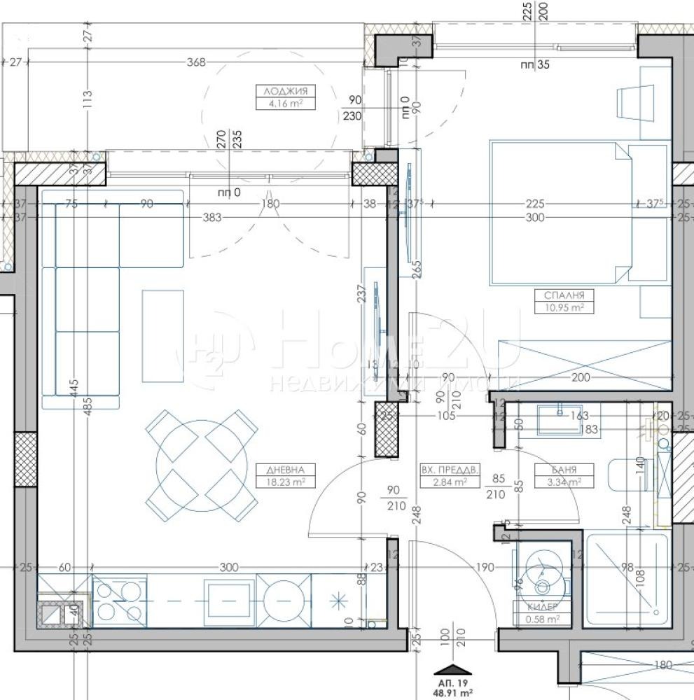 Продава 2-СТАЕН, гр. Варна, Владислав Варненчик 1, снимка 2 - Апартаменти - 56279037