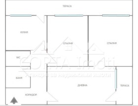 2 bedroom Dianabad, Sofia 1