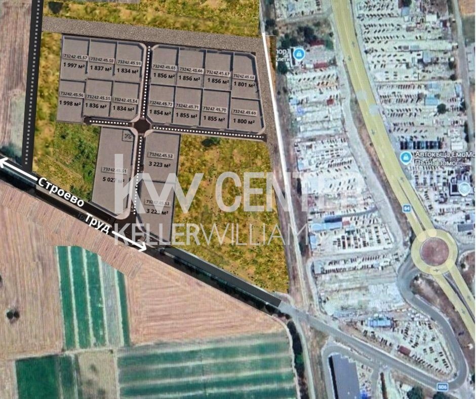 Продава ПАРЦЕЛ, с. Труд, област Пловдив, снимка 2 - Парцели - 55689189