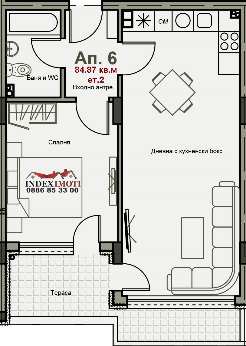 Продава 2-СТАЕН | Imot.bg — изображение 2