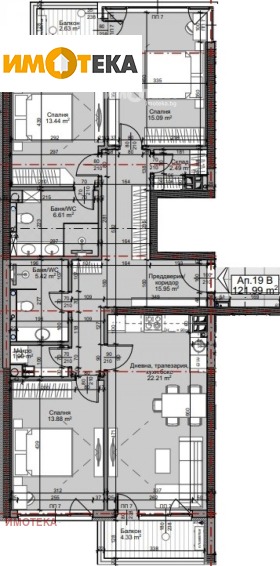 Продава многостаен град София Младост 4 - [1] 