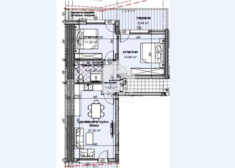 Продава 3-СТАЕН, гр. Варна, Изгрев, снимка 6 - Aпартаменти - 49301046