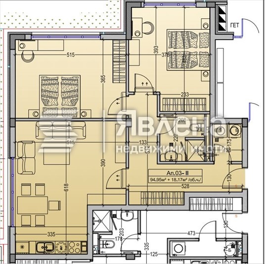 Продава 3-СТАЕН, гр. София, Драгалевци, снимка 9 - Апартаменти - 54059341