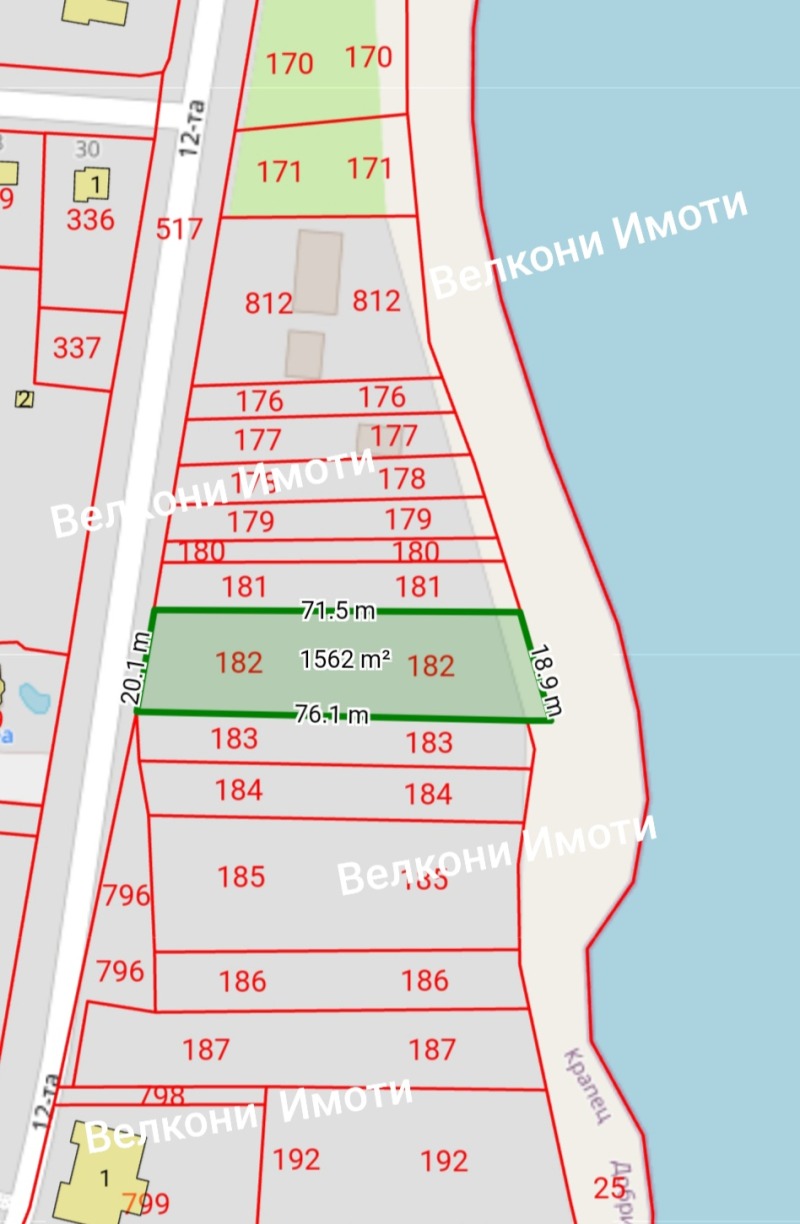 Продава ПАРЦЕЛ, с. Крапец, област Добрич, снимка 1 - Парцели - 48945498