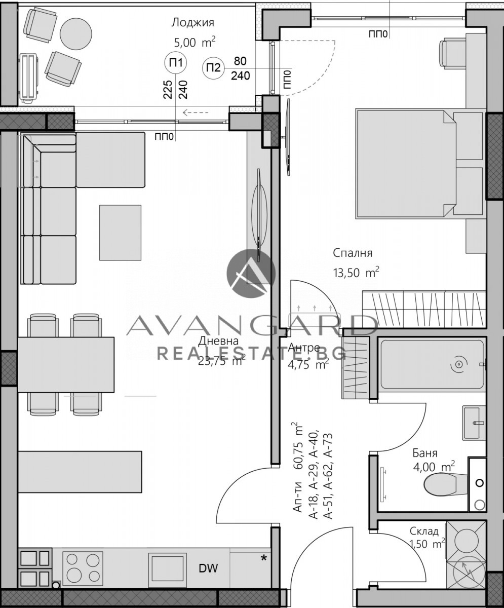 Продава 2-СТАЕН, гр. Пловдив, Христо Смирненски, снимка 2 - Апартаменти - 51119331
