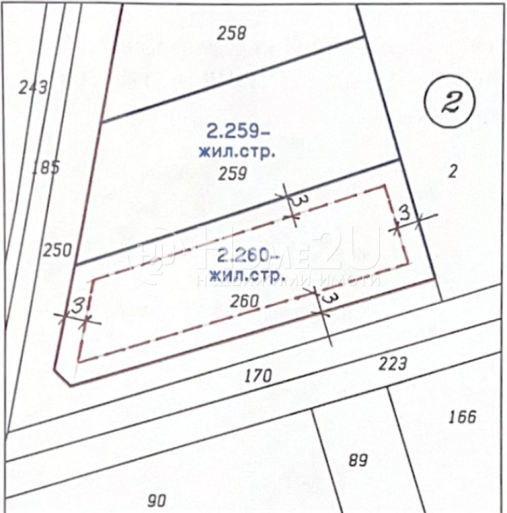 Продава ПАРЦЕЛ, гр. Пловдив, Съдийски, снимка 2 - Парцели - 55528792