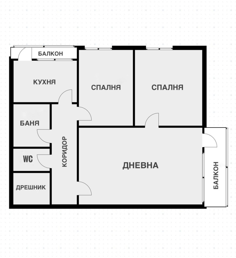 Продава 3-СТАЕН, гр. Варна, Трошево, снимка 1 - Aпартаменти - 48224996