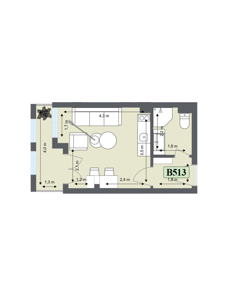 Til salg  Studie region Blagoevgrad , Bansko , 38 kvm | 94512076 - billede [5]