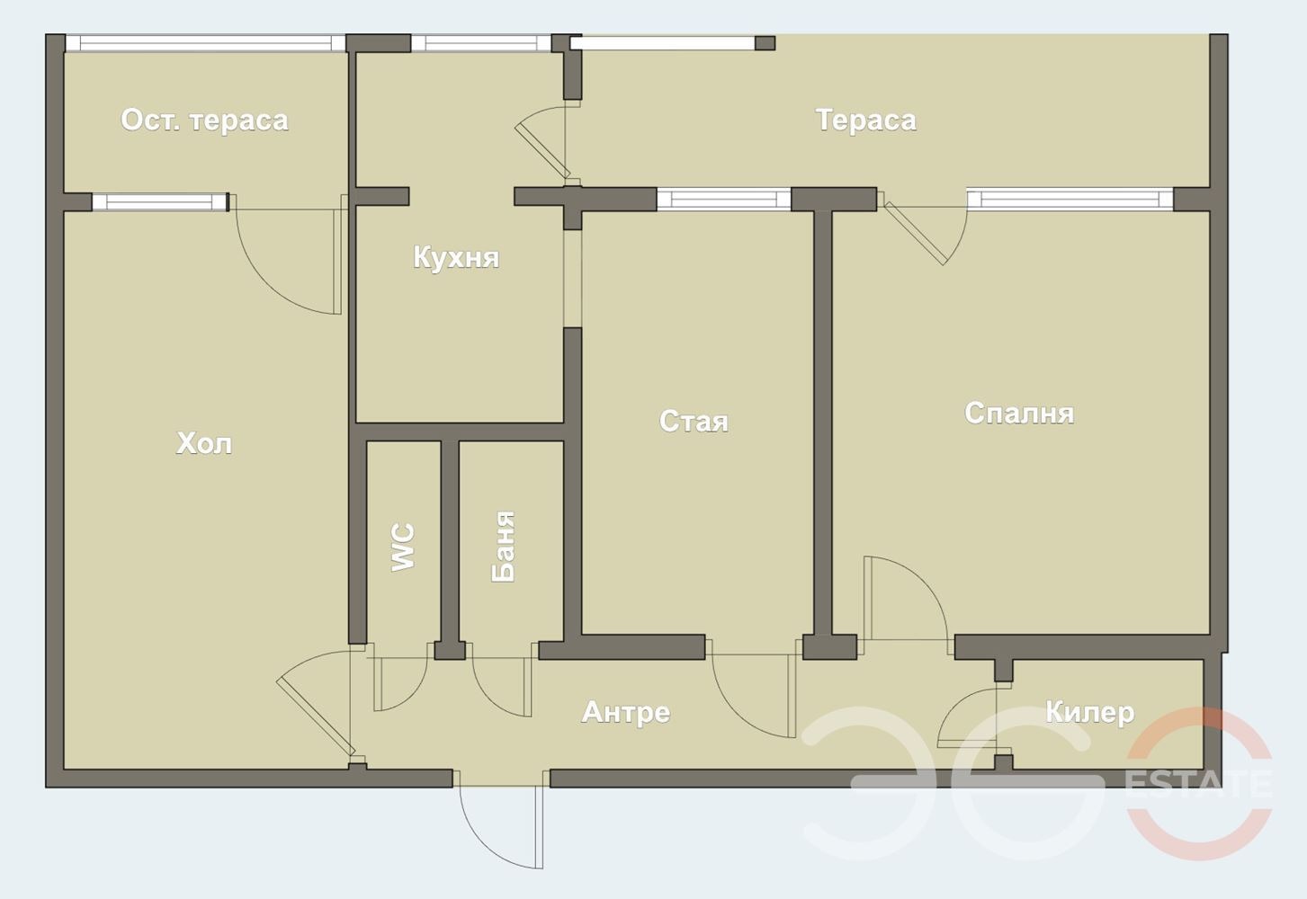 Продава 3-СТАЕН, гр. Варна, Младост 2, снимка 6 - Апартаменти - 54368469
