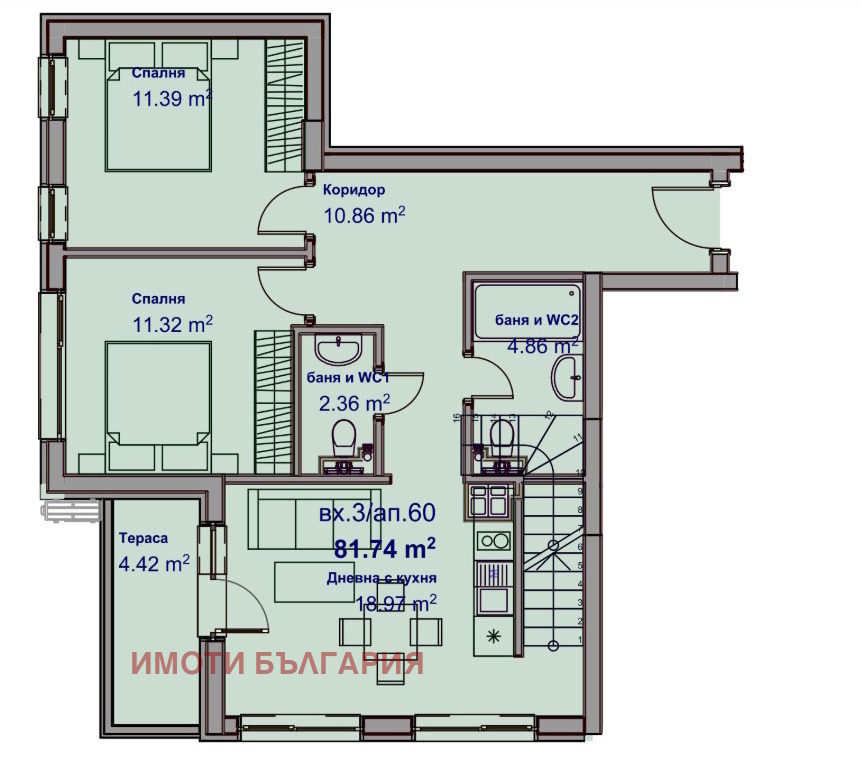 Продава 3-СТАЕН | Imot.bg — изображение 14