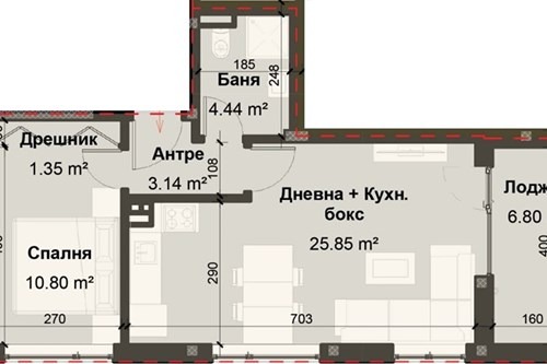 Продава 2-СТАЕН, гр. Варна, м-т Горна Трака, снимка 7 - Aпартаменти - 48400056