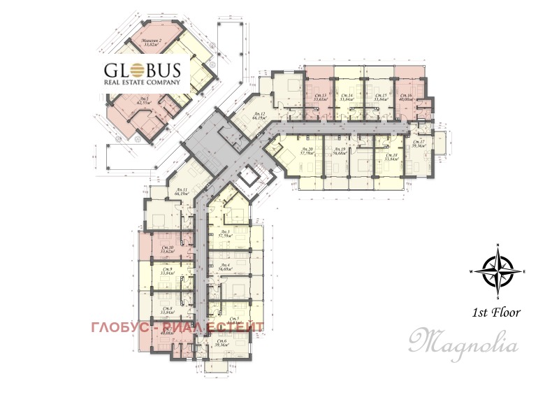 Til salgs  1 soverom region Burgas , k.k. Slansjev brjag , 58 kvm | 46483552 - bilde [5]