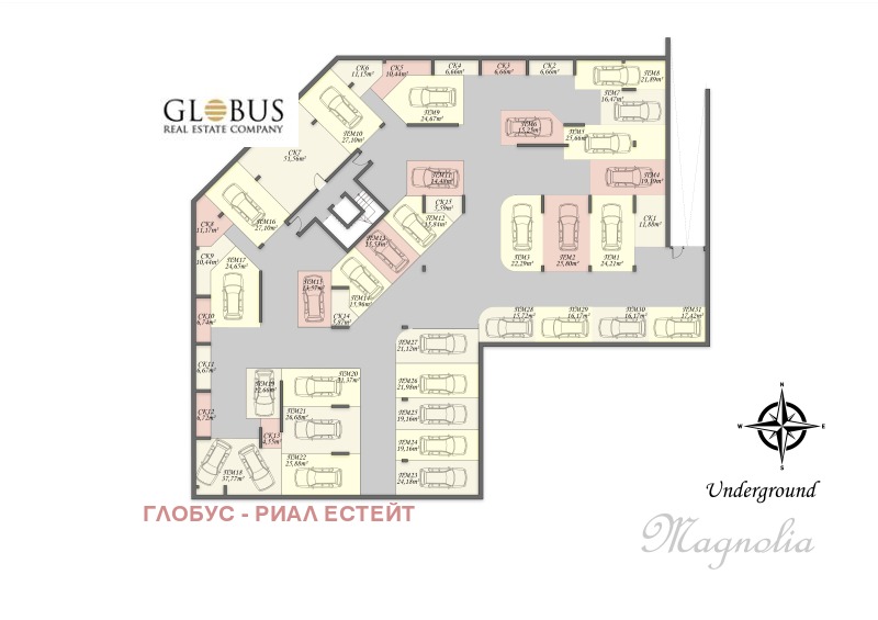 Til salgs  1 soverom region Burgas , k.k. Slansjev brjag , 58 kvm | 46483552 - bilde [9]