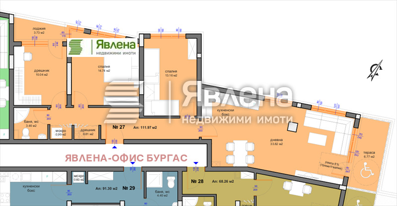 Продава  3-стаен град Бургас , Меден рудник - зона Д , 133 кв.м | 90859089 - изображение [2]