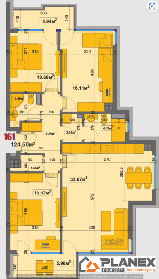 Zu verkaufen  3 Schlafzimmer Warna , Tschajka , 150 qm | 70641876 - Bild [4]