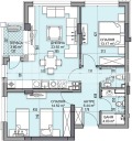 Продава 3-СТАЕН, град Пловдив, Гагарин • 132000 € / 258169.56 лв. • 54381892 6