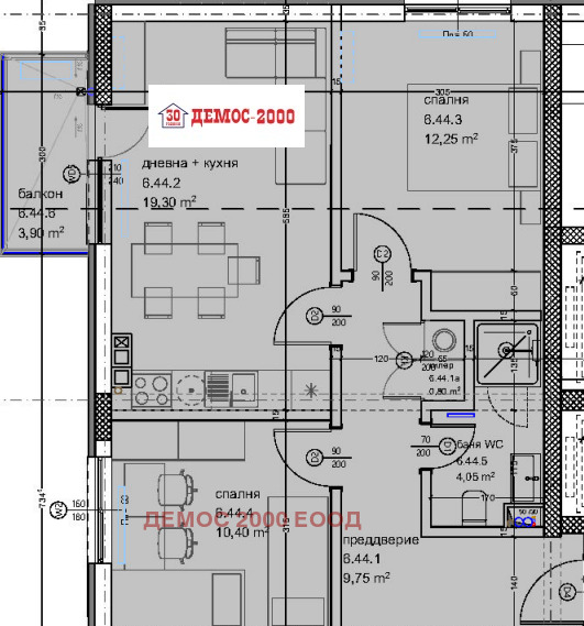 Продава  3-стаен град Варна , Кайсиева градина , 84 кв.м | 23842822 - изображение [3]