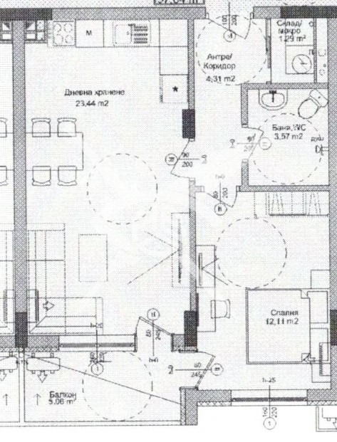 Satılık  1 yatak odası bölge Burgaz , Aytos , 65 metrekare | 91247264