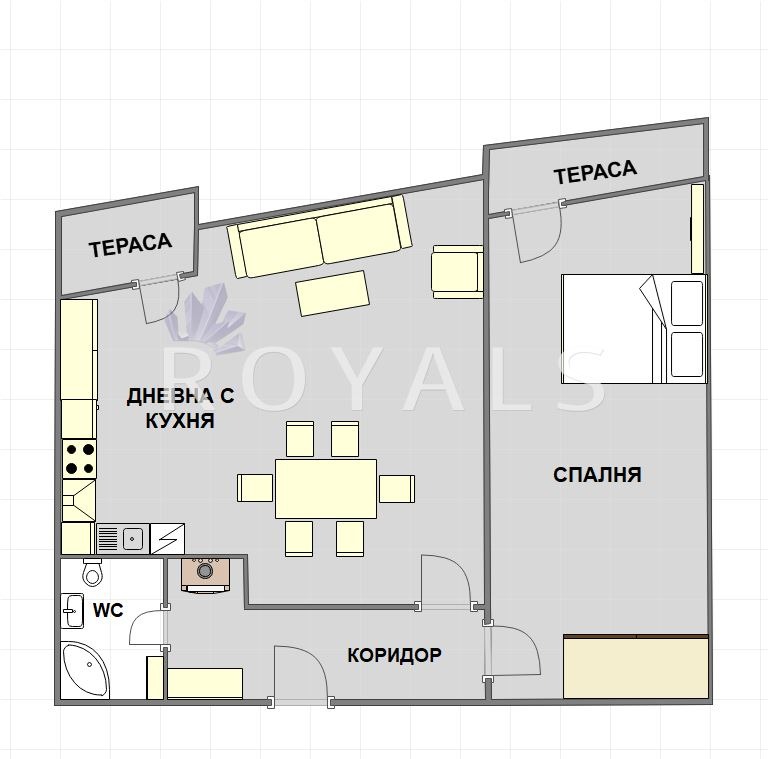 En venta  1 dormitorio Varna , Levski 1 , 60 metros cuadrados | 62266533 - imagen [11]