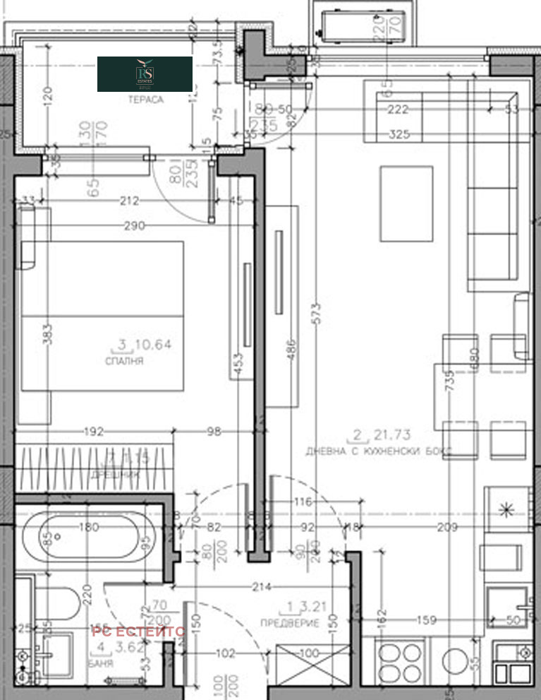 Продава 2-СТАЕН, гр. София, Малинова долина, снимка 2 - Aпартаменти - 48366146