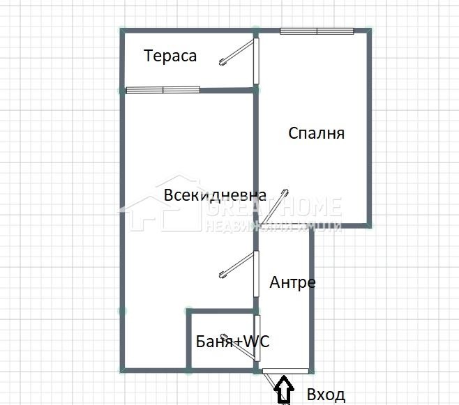 Продава  2-стаен град Търговище , Център , 54 кв.м | 39002248 - изображение [7]
