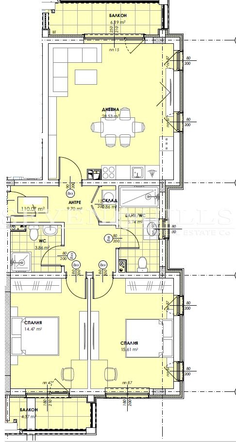 Продава 3-СТАЕН, гр. Пловдив, Остромила, снимка 3 - Aпартаменти - 47860343