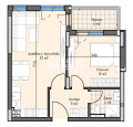 Продава  2-стаен град Пловдив , Прослав , 65 кв.м | 40005292 - изображение [4]