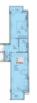 Продава  2-стаен град Пловдив , Кючук Париж , 81 кв.м | 72534278 - изображение [7]