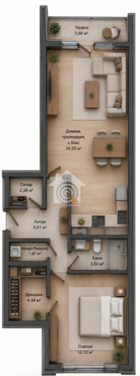 2-СТАЕН, 86 m2