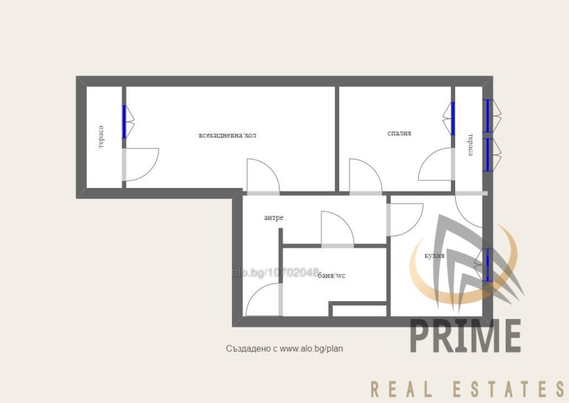 Продава  2-стаен град Бургас , Изгрев , 74 кв.м | 23534322 - изображение [13]