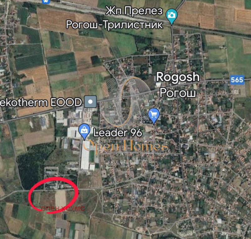 Продава  Парцел област Пловдив , с. Рогош , 1350 кв.м | 30136719