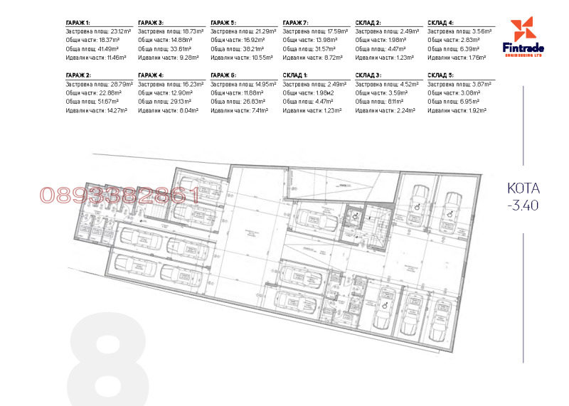 In vendita  Гараж, Паркомясто Sofia , Levski V , 37 mq | 22358950