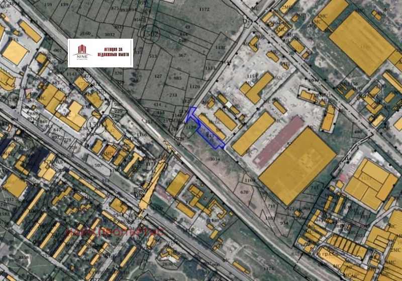 Продава ПАРЦЕЛ в град София, НПЗ Искър - 2594 кв.м / 530 000 € » 1 036 589.90 лв., НАЙН ПРОПЪРТИС