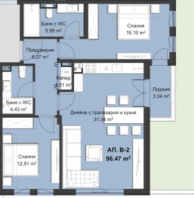 3-СТАЕН, 121 m2