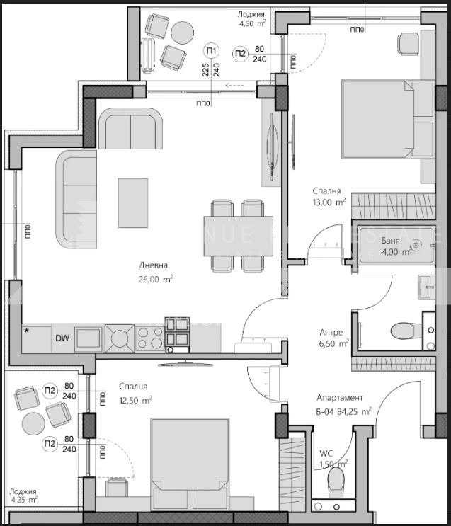 In vendita  2 camere da letto Plovdiv , Hristo Smirnenski , 100 mq | 16347465 - Immagine [2]