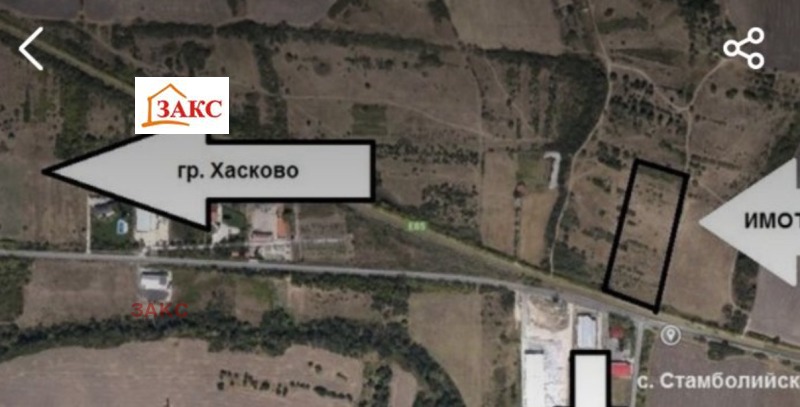 Продава ПАРЦЕЛ в град Хасково, Промишлена зона - Изток - 6200 кв.м / 45 000 € » 88 012.35 лв., ЗАКС
